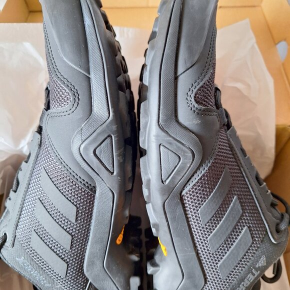 Amazon Adidas TERREX Eastrail Gore-tex Mid Carbon Hiking Mens Shoes Black Size9 - Picture 3 of 12